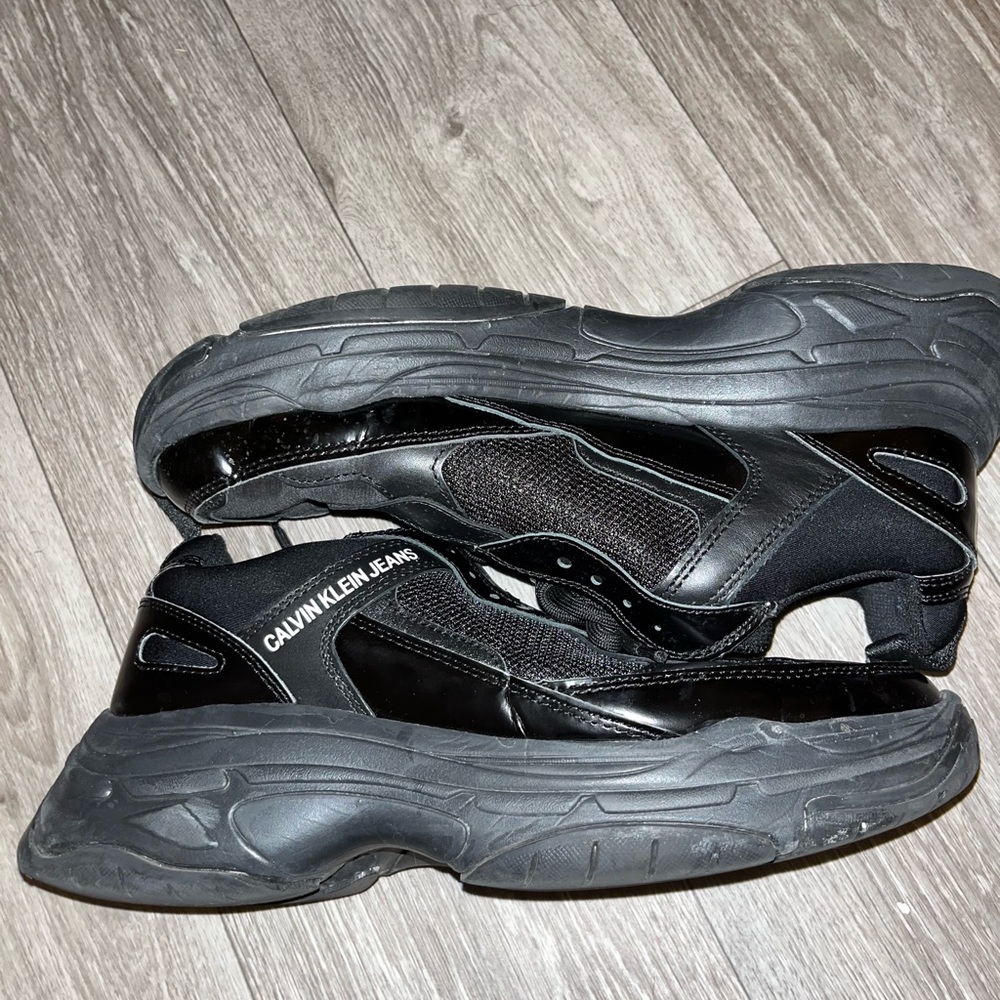 Calvin Klein Black Chunky Sneakers